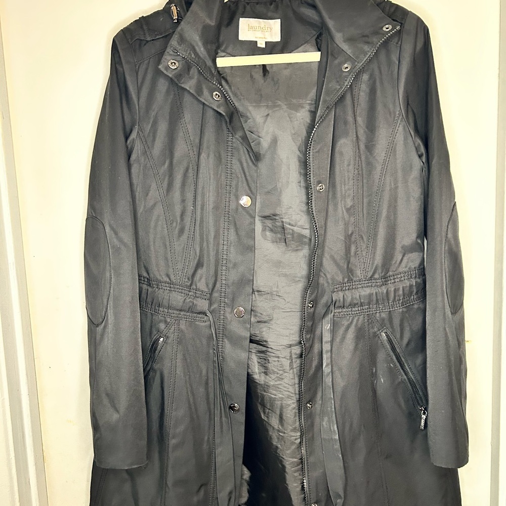 Laundry By Shelli Segal Women's Black Coat